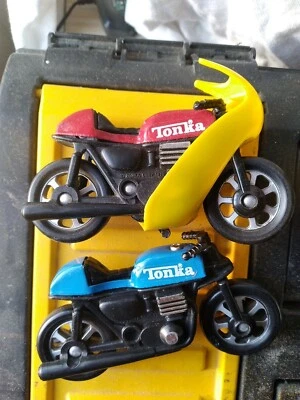 Vintage 1970s Tonka 4” Motorcycle Hong Kong Street Bike - Image 1 of 2