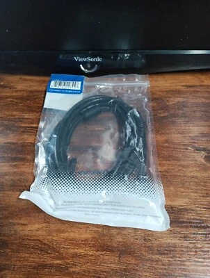 Cable Matters VGA to VGA Cable with Ferrites (SVGA Cable) 6 Feet NEW 108001-25 - Image 1 of 2