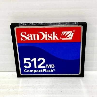 SanDisk 512MB CompactFlash Camera Memory Card - Free Postage - Image 1 of 2
