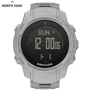 North Edge Carbon Watch Military Sport Compass Barometer Altimeter Outdoor Mens - Picture 1 of 27