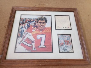 Coolectible 96' John Elway by Ross Cunningham Lithograph #122 - Picture 1 of 4