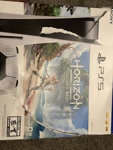 Sony PS5 Blu-Ray Edition Console Horizon Forbidden West Bundle - White