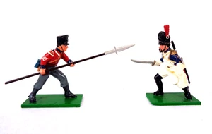 Trophy Miniatures HN1 Hand to Hand Colour Sergeant & Sapper Napoleonic Soldier - Picture 1 of 6