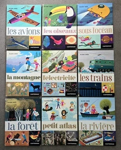 Lot (9) Alain Grée Vintage French Childrens Books Midcentury 1960s 70s Art - Picture 1 of 14