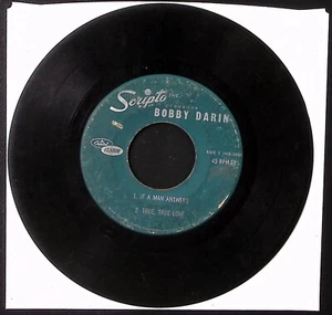 BOBBY DARIN IF A MAN ANSWERS/TRUE, TRUE LOVE/SERMON OF SAMSON/...VINYL 45 50-115 - Picture 1 of 3
