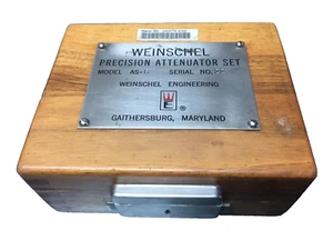 Attenuator Weinschel Engineering Model AS-6 Set Of 3 - Zdjęcie 1 z 12