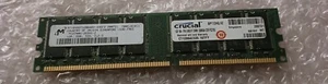 Micron-Crucial CT12864Z335 1GB PC2700 333Mhz DDR1 CL2.5 Desktop Memory - Picture 1 of 2