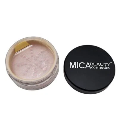 MicaBeauty FB6-ROSY PINK Face and Body Bronzer Loose Mineral Powder 9 Grams - Image 1 of 2