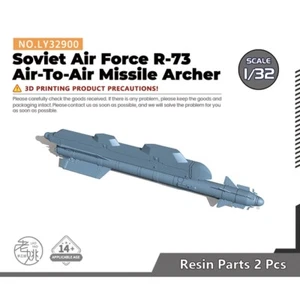 LY32900 1/32 Model upgrade Parts Soviet Air Force R-73 Air-To-Air Missile Archer - Picture 1 of 5