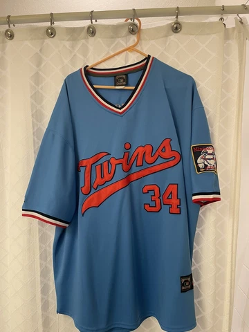 Kirby Puckett Minnesota Twins Road Jersey Size 56. Cooperstown Collection Jersey Cover