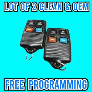 2X Mando a distancia sin llave genuino OEM Ford Lincoln Mercury - Llavero de 4 botones GQ43VT4T - Imagen 1 de 7