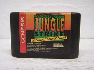 Carro Jungle Strike (Sega Genesis 1993) solamente - Imagen 1 de 3