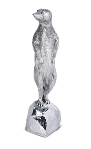 Silver Meerkat Model - Sterling Silver Fully Hallmarked - Picture 1 of 3