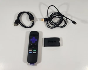 ROKU STREAMING DEVICE 3930X WITH REMOTE RC-ALIR AND CABLES - Picture 1 of 9