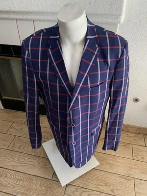 Abrigo deportivo Inserch para hombre mezcla de lino talla 2XL Foto 1 de 4