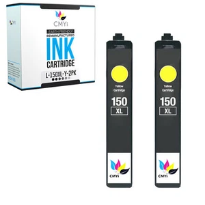 2-Pack Replacement 150XLY Ink Cartridge for Lexmark Pro715 Pro915 S310 S315 S415 - Picture 1 of 7