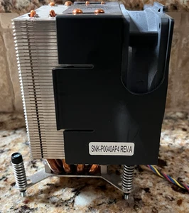 Supermicro SNK-P0040AP4 Rev A Quiet Copper CPU Fan Cooler Heatsink (pair of 2) - Picture 1 of 3