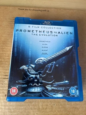 Prometheus to Alien: The Evolution Complete Box Set 5 Film, 8-Disc Blu-ray - Image 1 of 4