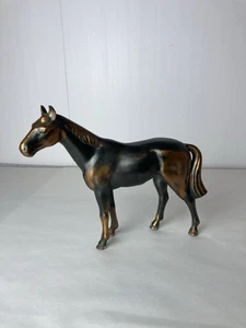 Vintage Gusseisen Pferd Figur 8,5x6,5'' Briefbeschwerer Figur - Bild 1 von 11
