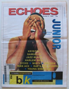 ECHOES Oct 6 1990 JUNIOR Krystal YOUNG DISCIPLES Titiyo MELLOW MAN ACE - Imagen 1 de 1