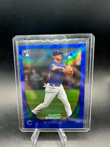Bowman Chrome Draft Blue Refractor #/199 2011 DJ LEMAHIEU RC ROOKIE #56 WS CHAMP - Imagen 1 de 2