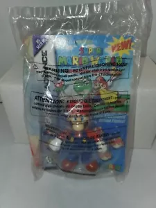Gameboy Advance Super Mario World Figure RARE WENDY's KID MEAL TOY NEW IN PACK - Picture 1 of 3