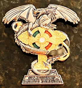 MSG-Det Marine Security Guard Detachment Dublin, Ireland Challenge Coin - Picture 1 of 3