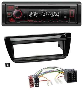 Kenwood MP3 CD USB Bluetooth DAB Autoradio für Opel Combo ab 11 Fiat Doblo 12-15 - Bild 1 von 6