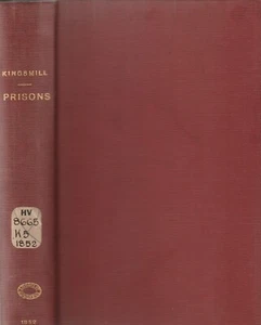 CHAPTERS ON PRISONS AND PRISONERS BY KINGSMILL, LONDON 1852, SECOND EDITION - Imagen 1 de 2