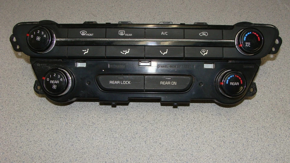 2016-2020 KIA SEDONA HEATER AC CLIMATE TEMPERATURE CONTROL MANUAL FRONT 17 18 19 - Image 1 of 4