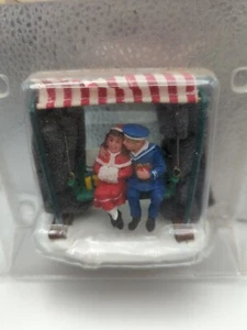 Lemax  PUPPY LOVE Holiday Village Figurine Christmas Sailor In A Swing - Picture 1 of 8