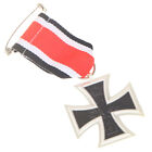 1Pc Germany Medal 1813 1870 Year Iron Cross Medal Badge Pin With RibbonYUH4