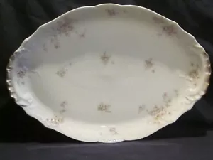 Haviland China Schleiger #162d 18" & 16" ovale Platten - Bild 1 von 3