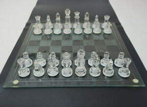 Premium Glass Chess Set Classic Game