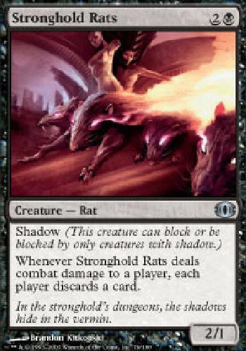 STRONGHOLD RATS Future Sight MTG Magic the Gathering Cards DJMagic - Image 1 of 1