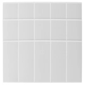 3 Sheets Sticky Foam Squares Double Sided Adhesive Foam Squares White - Picture 1 of 12