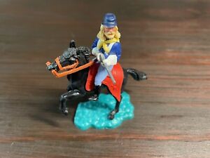 Timpo US 7th Cavalry Trooper - White Gloves Conversion - Wild West - 1970's