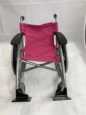 Our Generation Pink Wheelchair Handicapped Chair Toy Battat No Doll - Image 1 of 4
