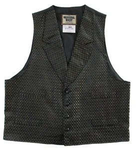 Chaleco Pioneer Wear Vintage Para Hombre Grande El Original West Vaquero Salón Chaleco - Imagen 1 de 9