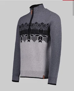 Obermeyer Brady 1/2 Zip Sweater NWT 2XL Gray - Picture 1 of 5