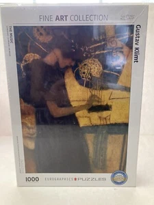 The Music by Gustav Klimt 1000 Piece Jigsaw Puzzle Fine Art Collection - Picture 1 of 7