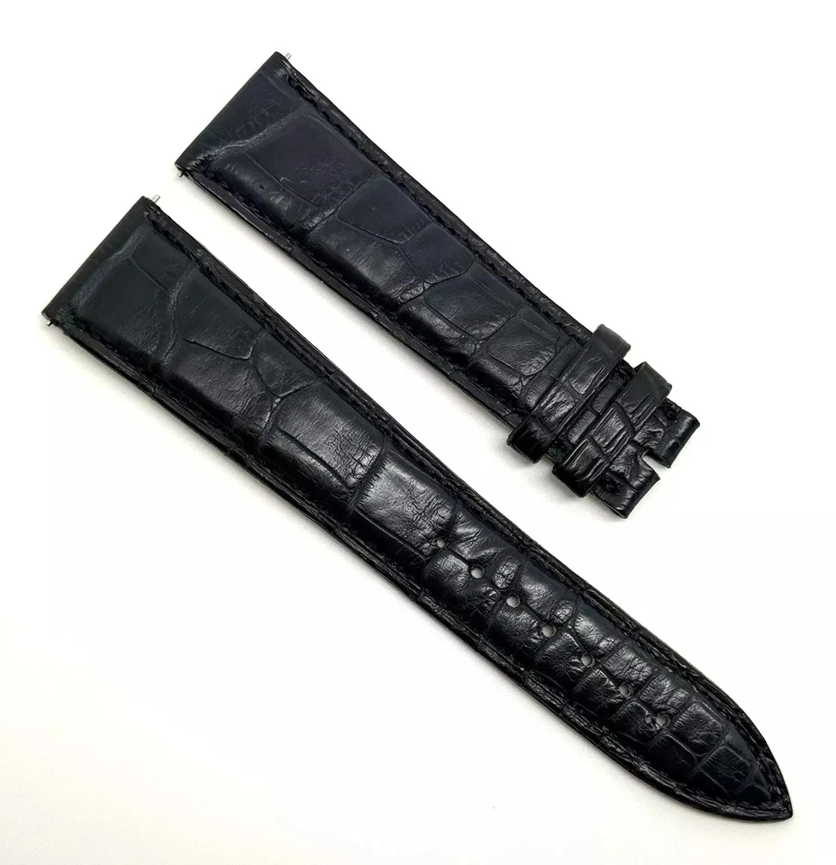 Authentic Franck Muller 20mm x 16mm Black Leather Watch Strap Band OEM - Image 1 of 1