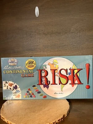 2008 Parker Brothers Inc Risk Continental Game Family Game Vintage NEW SEALED - Image 1 of 4