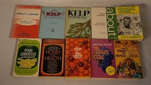 Theosophy Library Book Lot #1 - Natural Health, Honey, Kelp, Herbs, Grape ++ - Picture 1 of 5