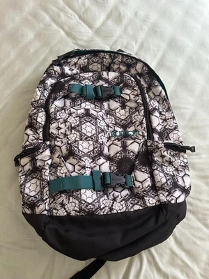 BURTON mochila blanco negro diseño de color - Imagen 1 de 4