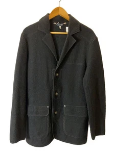 ARMANI JEANS coveralls Jacket black L Used - Picture 1 of 5