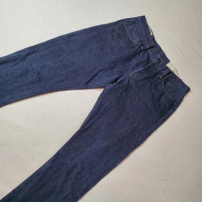 Rogue Territory X Blue Owl Workshop Men's Size 30X30 Selvedge Skinny Jeans Blue - Image 1 of 4