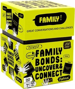 200 tarjetas de conversación familiar para niños y padres, iniciadores de conversación adolescente... - Imagen 1 de 9
