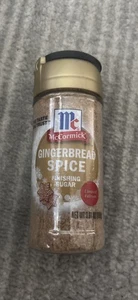 McCormick LEBKUCHENGEWÜRZ Finishing Zucker 3,81 oz Limited Edition BB 6/26 NEU - Bild 1 von 3