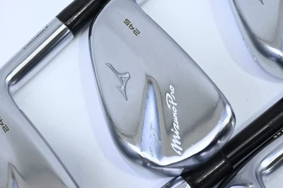 Mizuno Pro 245 Irons / 6-PW+GW / Stiff Flex Dynamic Gold 105 S300 Shafts - Image 1 of 4